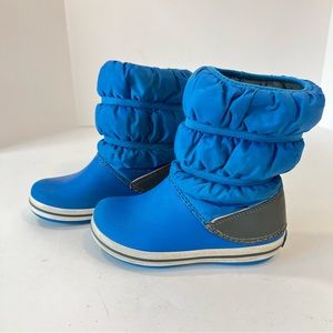 Crocs Winter Puff Boots Kids Size C12